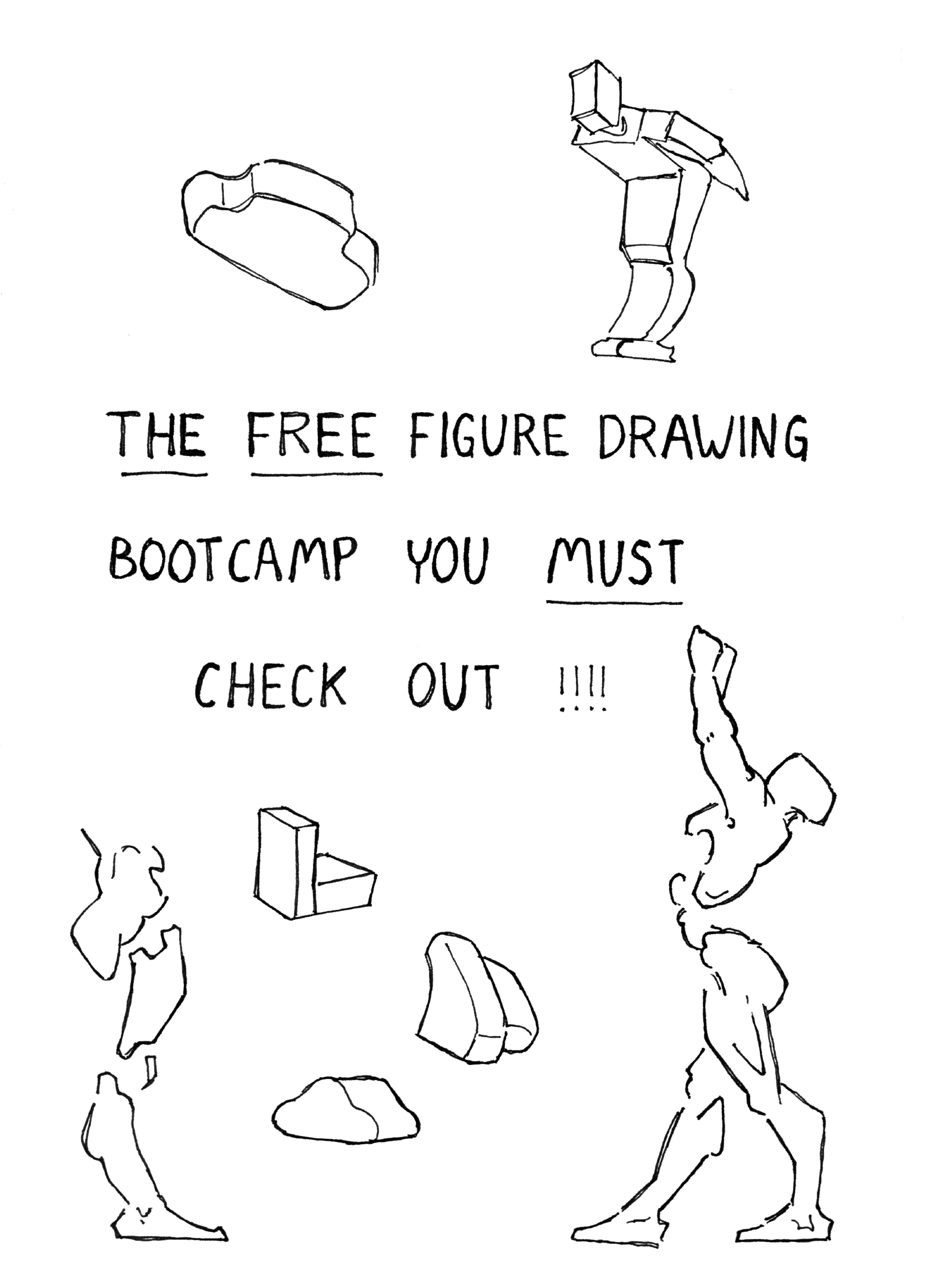 The Free Figure Drawing Bootcamp You MUST Check out!