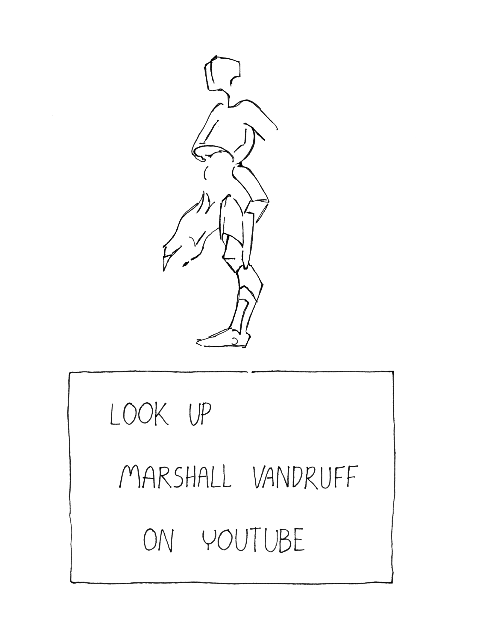 Look up Marshall Vandruff on YouTube
