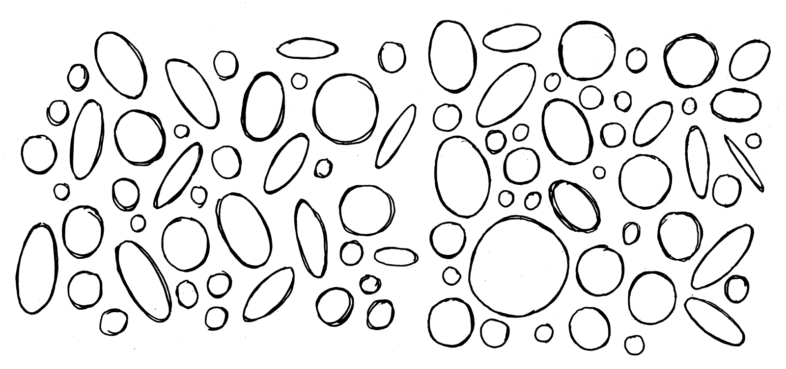Image of circles and ellipses