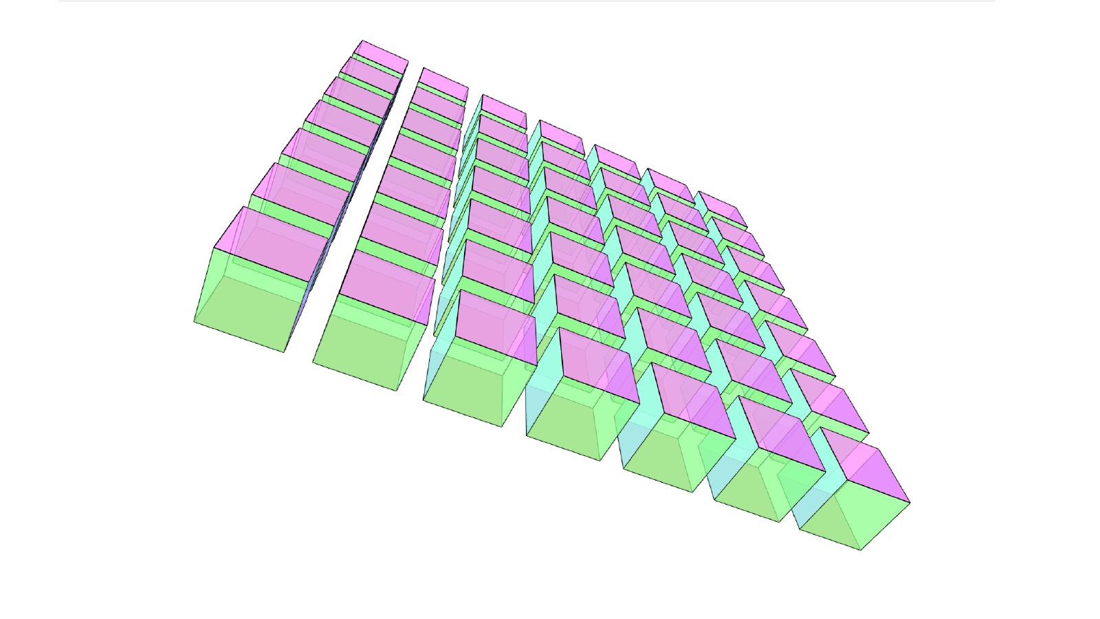 3d model of a cube