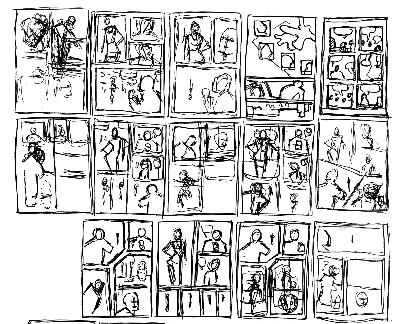 Some examples of thumbnails I did for this script